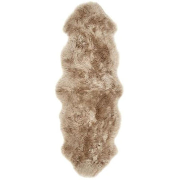 Genuine Luxury Sheepskin Plain Super Soft Long Haired Natural Wool Mink Rug-Origins-Rug Love - The Most Loved Rug Store